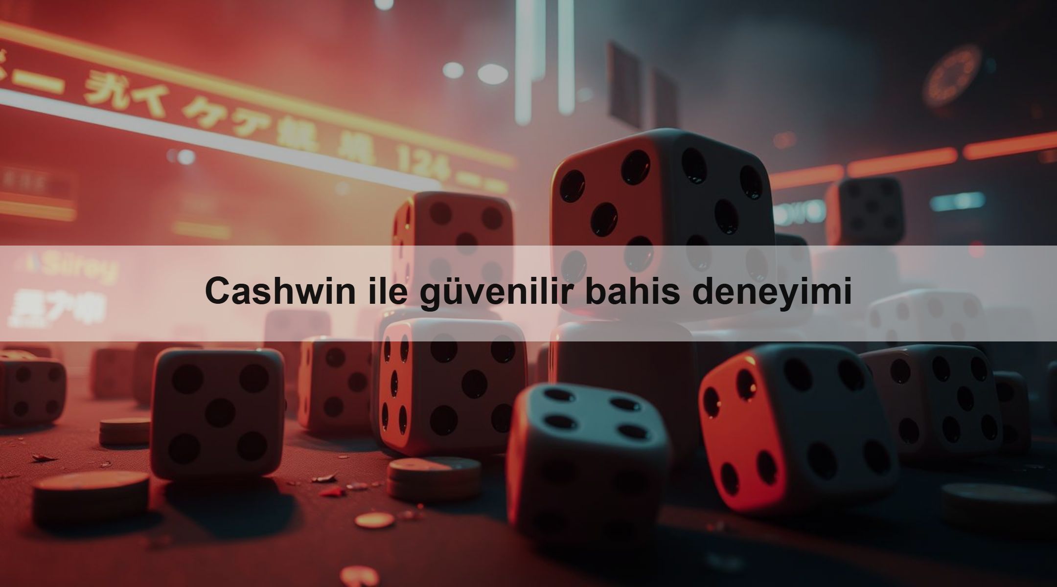 Cashwin ile güvenilir bahis deneyimi